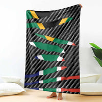 South Africa Beast Blanket Ripped Flag Graphic - Wonder Print Shop