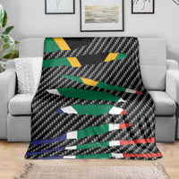 South Africa Beast Blanket Ripped Flag Graphic - Wonder Print Shop
