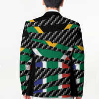 South Africa Beast Blazer Ripped Flag Graphic - Wonder Print Shop