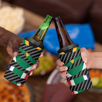 South Africa Beast 4 in 1 Can Cooler Tumbler Ripped Flag Graphic - Wonder Print Shop