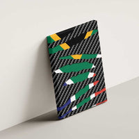 South Africa Beast Canvas Wall Art Ripped Flag Graphic - Wonder Print Shop