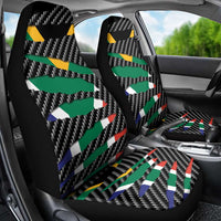 South Africa Beast Car Seat Cover Ripped Flag Graphic - Wonder Print Shop