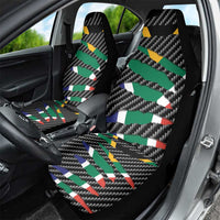 South Africa Beast Car Seat Cover Ripped Flag Graphic - Wonder Print Shop