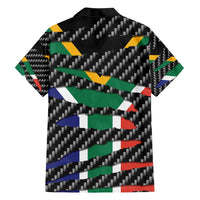 South Africa Beast Family Matching Summer Maxi Dress and Hawaiian Shirt Ripped Flag Graphic - Wonder Print Shop
