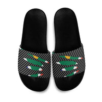 South Africa Beast Slide Sandals Ripped Flag Graphic - Wonder Print Shop