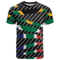 South Africa Beast T Shirt Ripped Flag Graphic - Wonder Print Shop