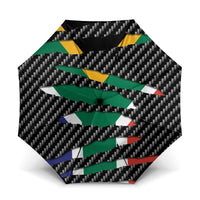 South Africa Beast Umbrella Ripped Flag Graphic - Wonder Print Shop