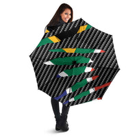 South Africa Beast Umbrella Ripped Flag Graphic - Wonder Print Shop