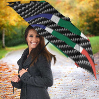 South Africa Beast Umbrella Ripped Flag Graphic - Wonder Print Shop