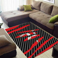 Isle of Man Beast Area Rug Ripped Flag Graphic - Wonder Print Shop