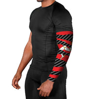 Isle of Man Beast Arm Sleeves Ripped Flag Graphic - Wonder Print Shop