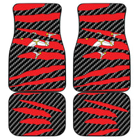 Isle of Man Beast Car Mats Ripped Flag Graphic - Wonder Print Shop