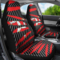 Isle of Man Beast Car Seat Cover Ripped Flag Graphic - Wonder Print Shop