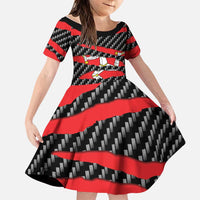Isle of Man Beast Family Matching Mermaid Dress and Hawaiian Shirt Ripped Flag Graphic - Wonder Print Shop