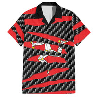 Isle of Man Beast Hawaiian Shirt Ripped Flag Graphic - Wonder Print Shop