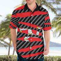 Isle of Man Beast Hawaiian Shirt Ripped Flag Graphic - Wonder Print Shop