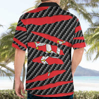Isle of Man Beast Hawaiian Shirt Ripped Flag Graphic - Wonder Print Shop