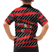 Isle of Man Beast Hawaiian Shirt Ripped Flag Graphic - Wonder Print Shop