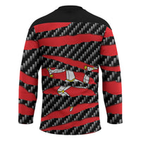 Isle of Man Beast Hockey Jersey Ripped Flag Graphic - Wonder Print Shop