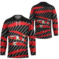 Isle of Man Beast Hockey Jersey Ripped Flag Graphic - Wonder Print Shop