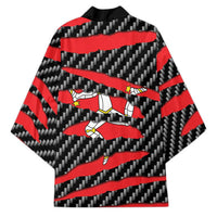 Isle of Man Beast Kimono Ripped Flag Graphic - Wonder Print Shop