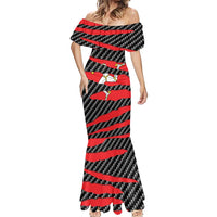 Isle of Man Beast Mermaid Dress Ripped Flag Graphic - Wonder Print Shop