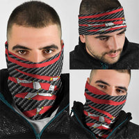 Isle of Man Beast Neck Gaiter Ripped Flag Graphic - Wonder Print Shop