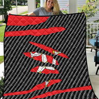 Isle of Man Beast Quilt Ripped Flag Graphic - Wonder Print Shop