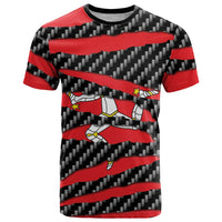 Isle of Man Beast T Shirt Ripped Flag Graphic - Wonder Print Shop