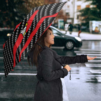 Isle of Man Beast Umbrella Ripped Flag Graphic - Wonder Print Shop