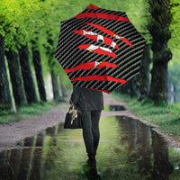 Isle of Man Beast Umbrella Ripped Flag Graphic - Wonder Print Shop
