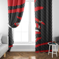 Isle of Man Beast Window Curtain Ripped Flag Graphic - Wonder Print Shop