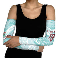Custom World Football 2026 Portugal Arm Sleeves Luso Spirit Football Force