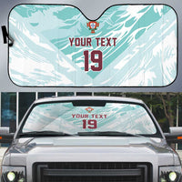 Custom World Football 2026 Portugal Auto Sun Shade Luso Spirit Football Force