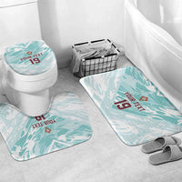 Custom World Football 2026 Portugal Bathroom Set Luso Spirit Football Force