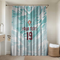 Custom World Football 2026 Portugal Bathroom Set Luso Spirit Football Force