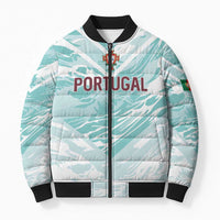 Custom World Football 2026 Portugal Bomber Puffer Jacket Luso Spirit Football Force