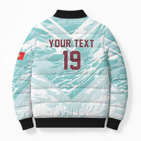 Custom World Football 2026 Portugal Bomber Puffer Jacket Luso Spirit Football Force