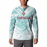Custom World Football 2026 Portugal Button Sweatshirt Luso Spirit Football Force