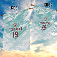 Custom World Football 2026 Portugal Garden Flag Luso Spirit Football Force
