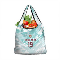 Custom World Football 2026 Portugal Grocery Bag Luso Spirit Football Force