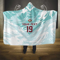 Custom World Football 2026 Portugal Hooded Blanket Luso Spirit Football Force