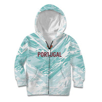 Custom World Football 2026 Portugal Kid Hoodie Luso Spirit Football Force