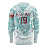 Custom World Football 2026 Portugal Long Sleeve Shirt Luso Spirit Football Force