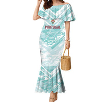 Custom World Football 2026 Portugal Mermaid Dress Luso Spirit Football Force