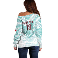 Custom World Football 2026 Portugal Off Shoulder Sweater Luso Spirit Football Force