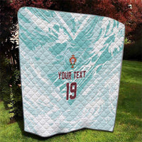 Custom World Football 2026 Portugal Quilt Luso Spirit Football Force