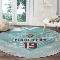 Custom World Football 2026 Portugal Round Carpet Luso Spirit Football Force