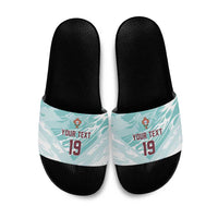 Custom World Football 2026 Portugal Slide Sandals Luso Spirit Football Force