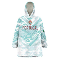 Custom World Football 2026 Portugal Wearable Blanket Hoodie Luso Spirit Football Force